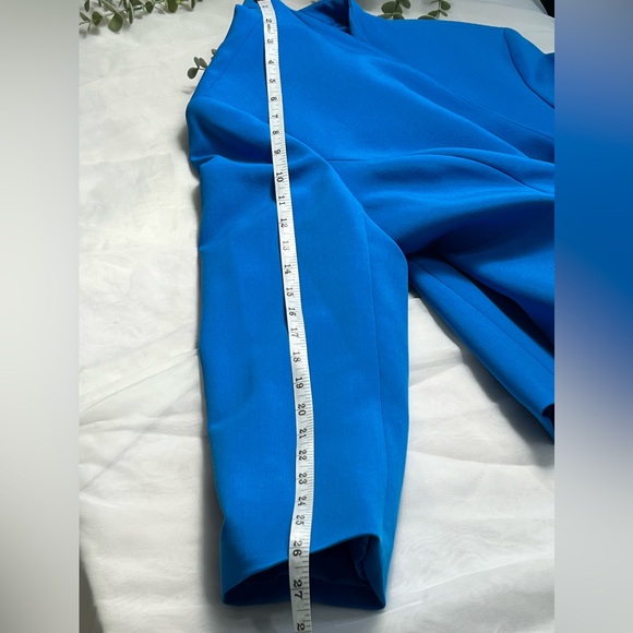 Black Label by Evan Picone Blue Blazer Size 12 - Picture 8 of 9